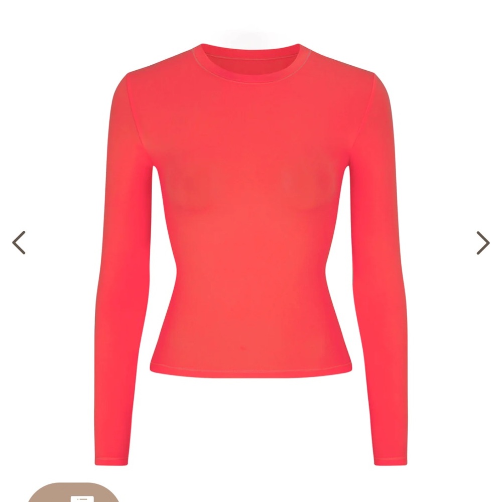 SKIMS Fits Everybody Long Sleeve Shirt